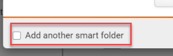 Add another smart folder