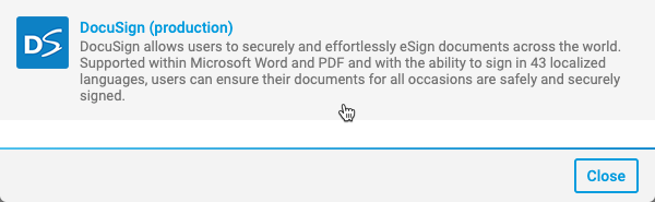 eSign (Electronic signature with DocuSign) - Thomson Reuters HighQ ...