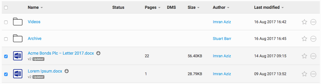 Compare documents with Workshare - Thomson Reuters HighQ Knowledge