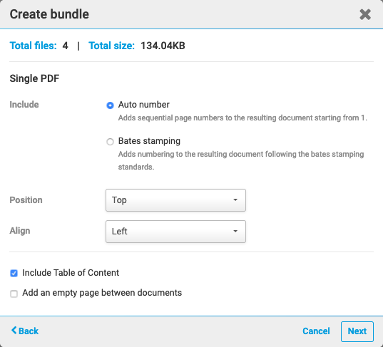 Download or export a bundle of files - Thomson Reuters HighQ Knowledge